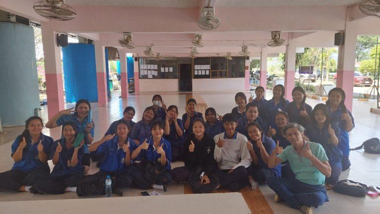 มรภ.วไลยอลงกรณ์ฯ สระแก้ว ออกแนะแนว รับสมัครนักศึกษา ระดับปริญญาตรี ปีการศึกษา 2567 ในคาบเรียนวิชาแนะแนว โรงเรียนร่มเกล้า ปราจีนบุรี
