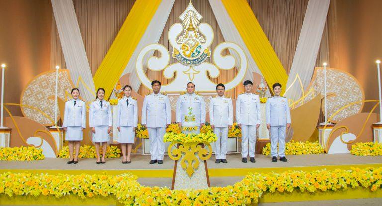 มรภ.วไลยอลงกรณ์ฯสระแก้ว เข้าร่วมบันทึกเทปถวายพระพร พระบาทสมเด็จพระวชิรเกล้าเจ้าอยู่หัวฯ เนื่องในโอกาสมหามงคลวันเฉลิมพระชนมพรรษา 28 กรกฎาคม 2566