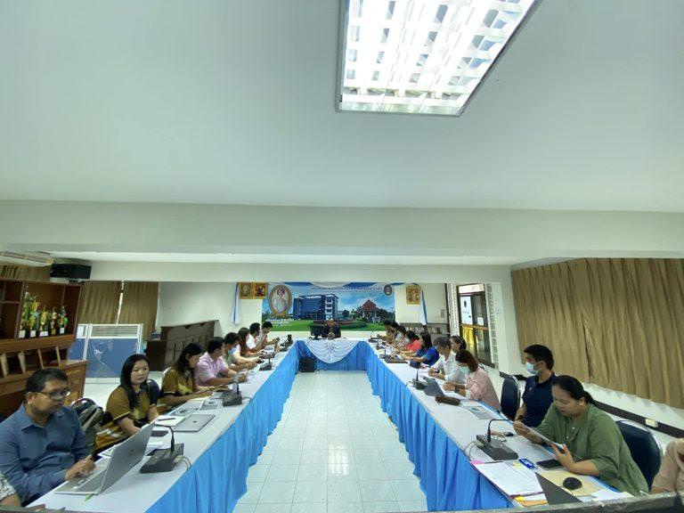 ประชุมเตรียมรับการตรวจประเมิน EdPEx ในวันอาทิตย์ที่ 6 สิงหาคม 2566 และการถ่ายทอดแผน 5 ปี (2566-2570) และแผน 1 ปี (2567)