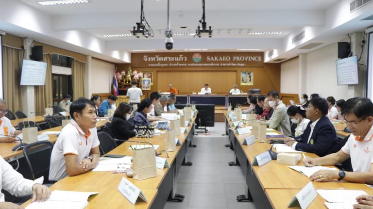 มรภ.วไลยอลงกรณ์ฯ สระแก้ว ร่วมประชุมคณะอนุกรรมการส่งเสริมคุณธรรมระดับจังหวัดสระแก้ว ครั้งที่ 3/2566