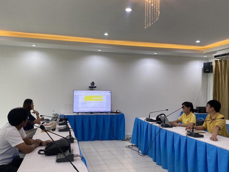 คณาจารย์ประจำประหลักสูตร มรวอ.สระแก้ว ประชุมคณะกรรมการพัฒนาและขับเคลื่อนการทำงานตามเกณฑ์ EdPEx หมวดที่ 3 ลูกค้า