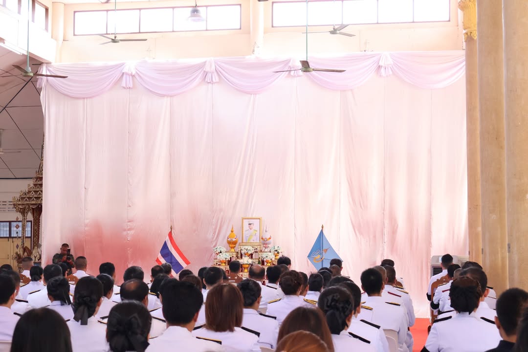 มรวอ.สระแก้ว ร่วมพิธีเจริญพระพุทธมนต์และลงนามถวายพระพรชัยมงคล เนื่องในโอกาสวันคล้ายวันประสูติ สมเด็จพระเจ้าลูกยาเธอ เจ้าฟ้าทีปังกรรัศมีโชติ