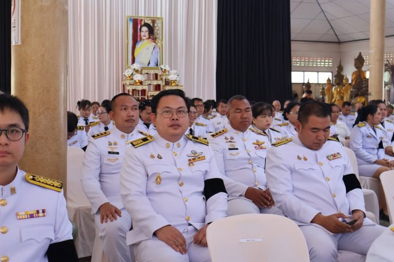มรวอ.สระแก้ว ร่วมพิธีเจริญพระพุทธมนต์และลงนามถวายพระพรชัยมงคล เนื่องในโอกาสวันคล้ายวันประสูติ สมเด็จพระเจ้าลูกยาเธอ เจ้าฟ้าทีปังกรรัศมีโชติ