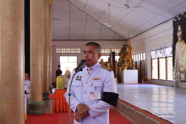 มรวอ.สระแก้ว ร่วมพิธีเจริญพระพุทธมนต์และลงนามถวายพระพรชัยมงคล เนื่องในโอกาสวันคล้ายวันประสูติ สมเด็จพระเจ้าลูกยาเธอ เจ้าฟ้าทีปังกรรัศมีโชติ