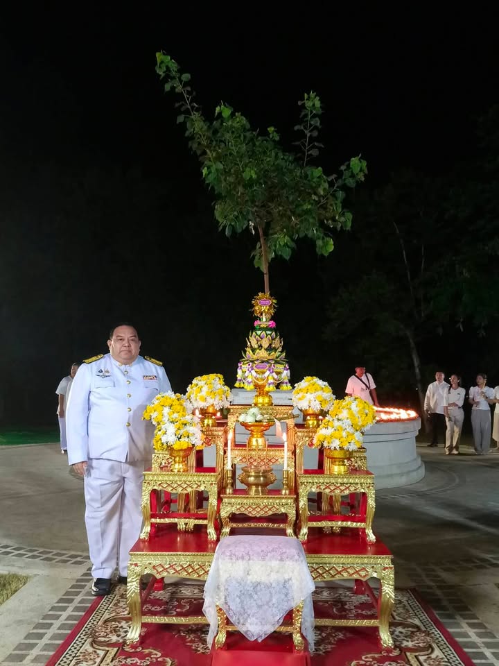 มรภ.วไลยอลงกรณ์ฯ สระแก้ว ร่วมพิธีเชิญพุ่มดอกบัวประดิษฐ์ถวายเป็นพุทธบูชา เนื่องในวันวิสาขบูชา ประจำปี 2569