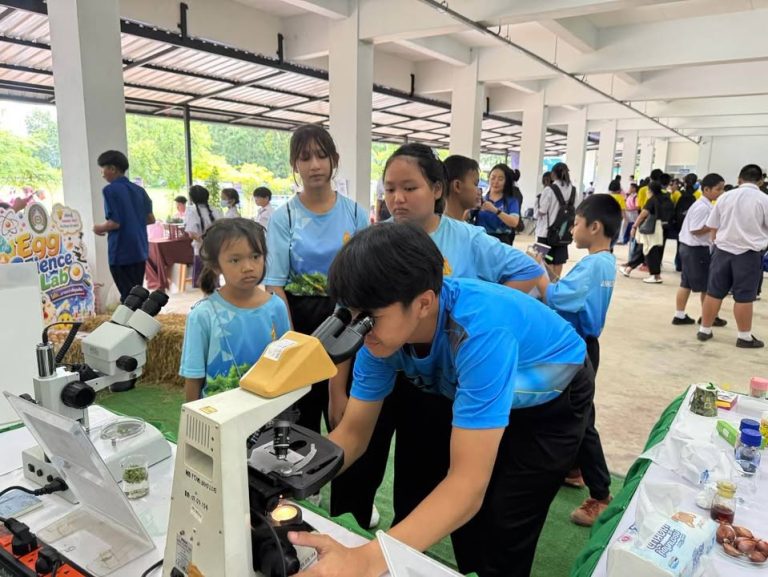 📍 มรภ.วไลยอลงกรณ์ฯ สระแก้ว ร่วมงานสัปดาห์วิทยาศาสตร์แห่งชาติ ประจำปี 2569 วันที่ 2 ของงาน